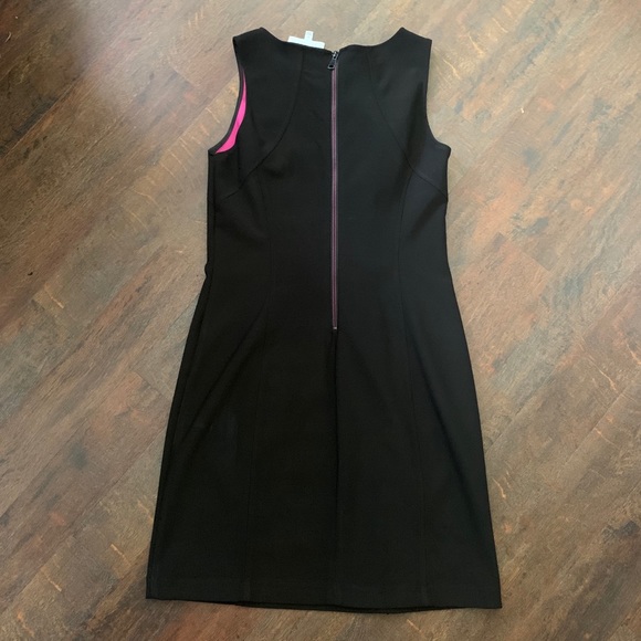 NWOT Nicole Miller Ruffle shift dress - Picture 5 of 6